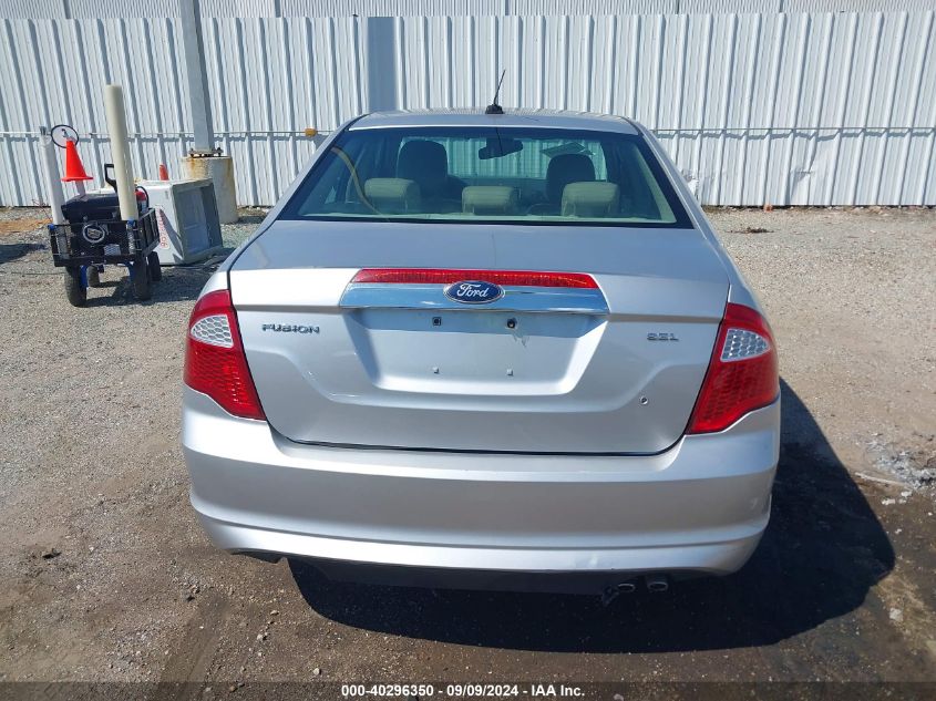 2010 Ford Fusion Sel VIN: 3FAHP0JA5AR321030 Lot: 40296350