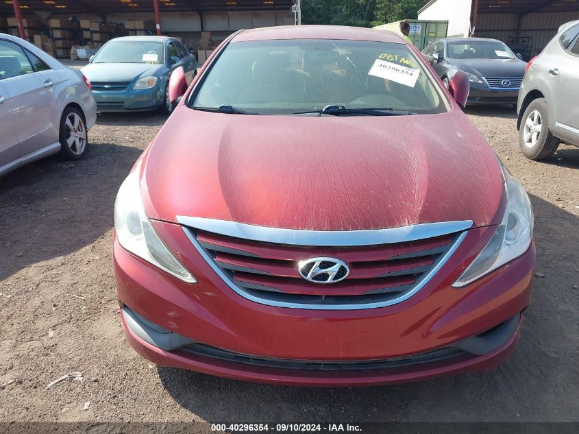 2014 Hyundai Sonata Gls VIN: 5NPEB4AC2EH831039 Lot: 40296354