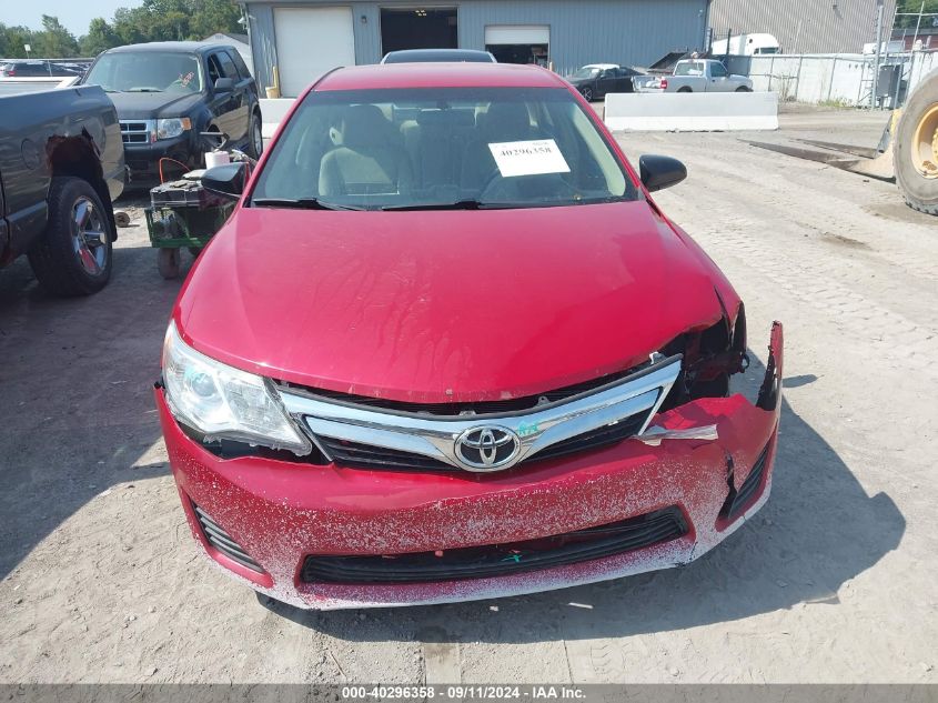 2012 Toyota Camry Le VIN: 4T1BF1FK5CU542192 Lot: 40296358