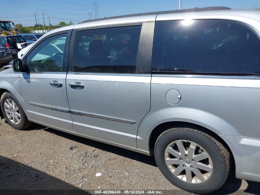 2012 Chrysler Town Country VIN: CR4RC1CG8CR233079 Lot: 40296430