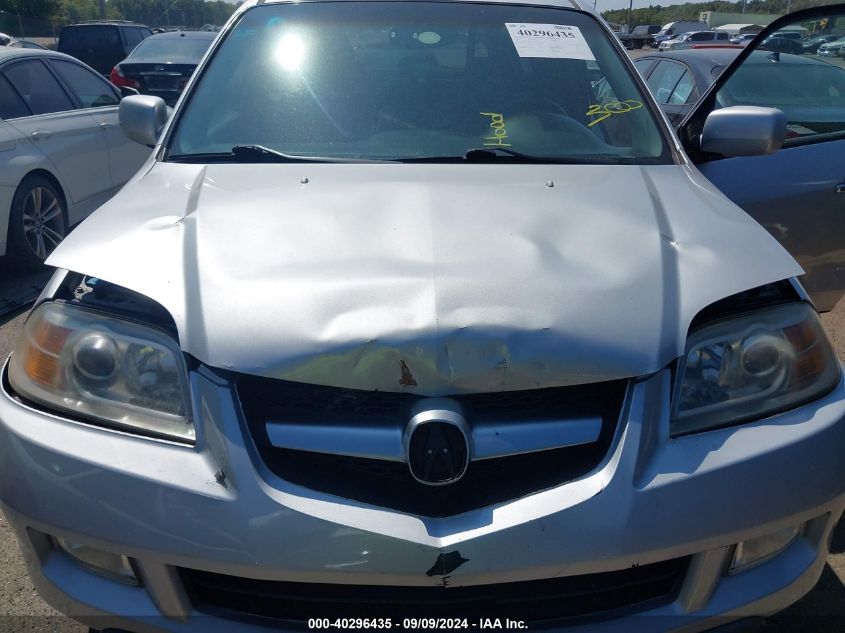 2006 Acura Mdx VIN: 2HNYD18206H506235 Lot: 40296435