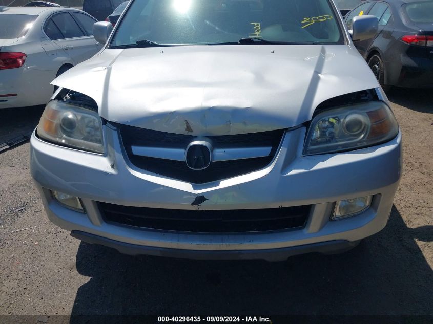 2006 Acura Mdx VIN: 2HNYD18206H506235 Lot: 40296435