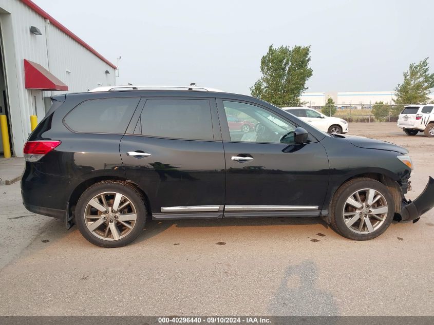 2014 Nissan Pathfinder S/Sv/Sl/Platinum VIN: 5N1AR2MM4EC699685 Lot: 40296440