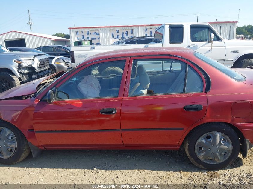 1997 Toyota Corolla Ce VIN: 1NXBA02E0VZ638145 Lot: 40296467