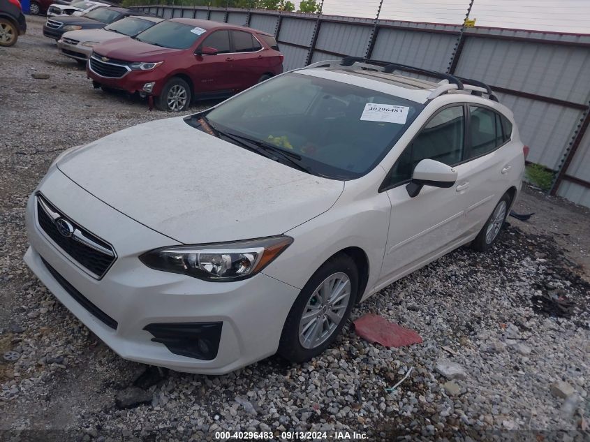 VIN 3FA6P0HD4LR260361 2018 SUBARU IMPREZA no.2