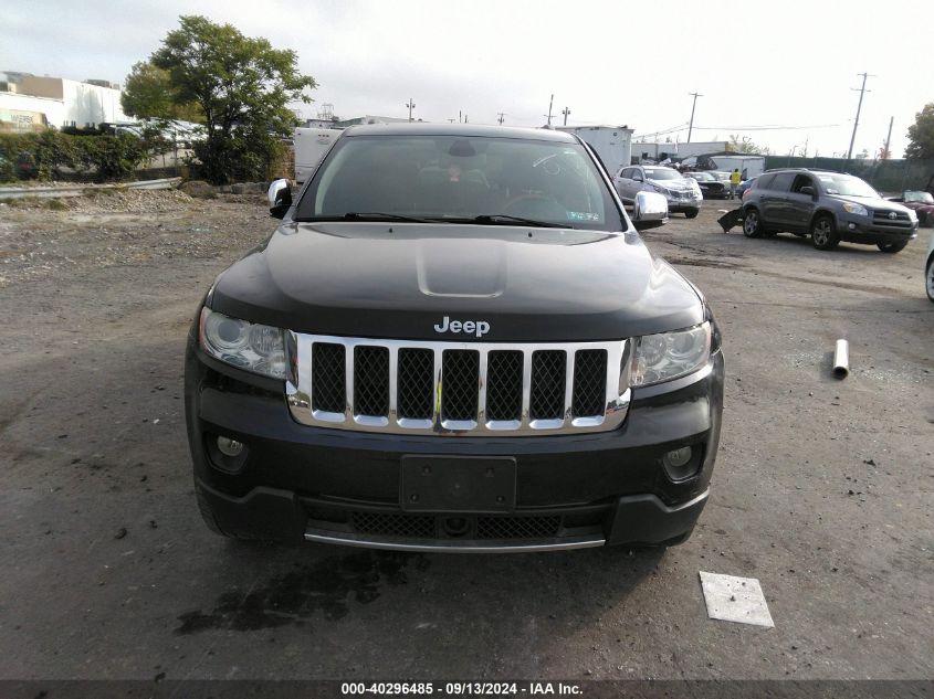 2012 Jeep Grand Cherokee Overland VIN: 1C4RJFCT2CC128434 Lot: 40296485