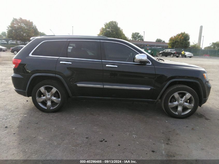 2012 Jeep Grand Cherokee Overland VIN: 1C4RJFCT2CC128434 Lot: 40296485