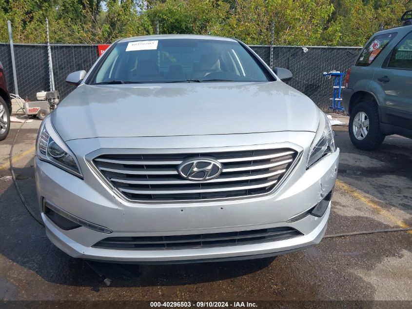 2015 HYUNDAI SONATA SE - 5NPE24AF3FH075748