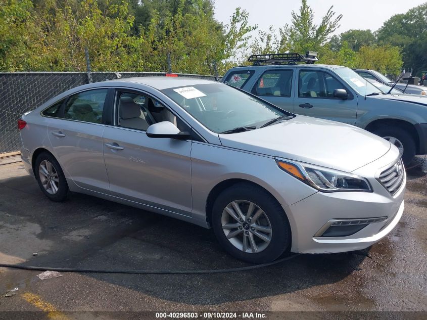 2015 HYUNDAI SONATA SE - 5NPE24AF3FH075748