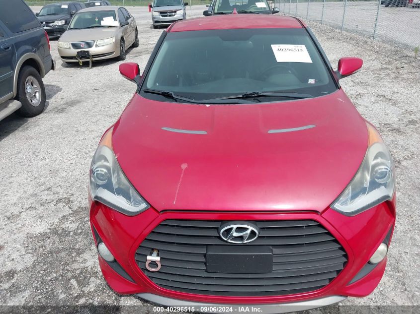 KMHTC6AE1FU232721 2015 Hyundai Veloster Turbo