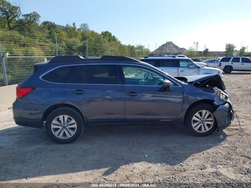 2017 Subaru Outback 2.5I Premium VIN: 4S4BSADC1H3373986 Lot: 40296519