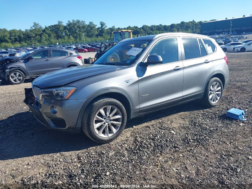 2015 BMW X3 XDRIVE28I - 5UXWX9C54F0D61727