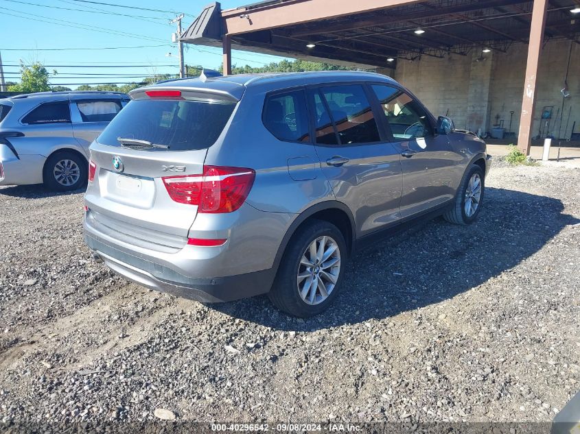 2015 BMW X3 XDRIVE28I - 5UXWX9C54F0D61727