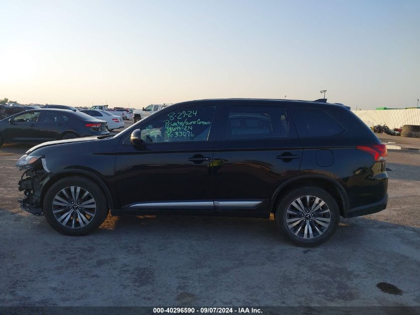 2020 Mitsubishi Outlander Se/Sel/Le VIN: JA4AD3A39LZ042308 Lot: 40296590