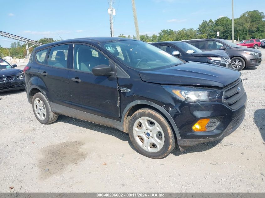 2019 FORD ESCAPE S - 1FMCU0F72KUA88563