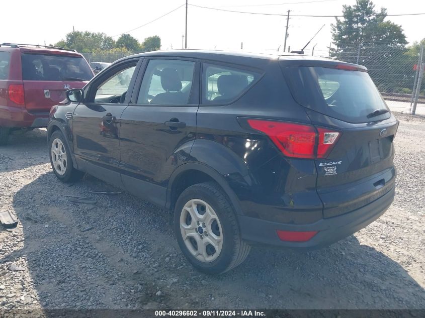 2019 FORD ESCAPE S - 1FMCU0F72KUA88563