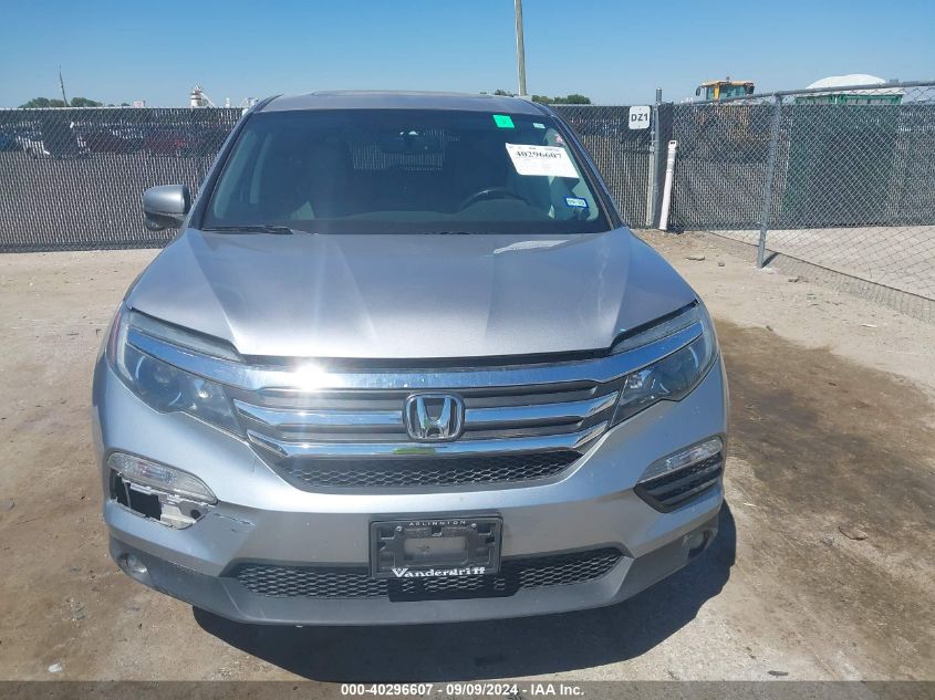 5FNYF6H86HB097801 2017 Honda Pilot Ex-L