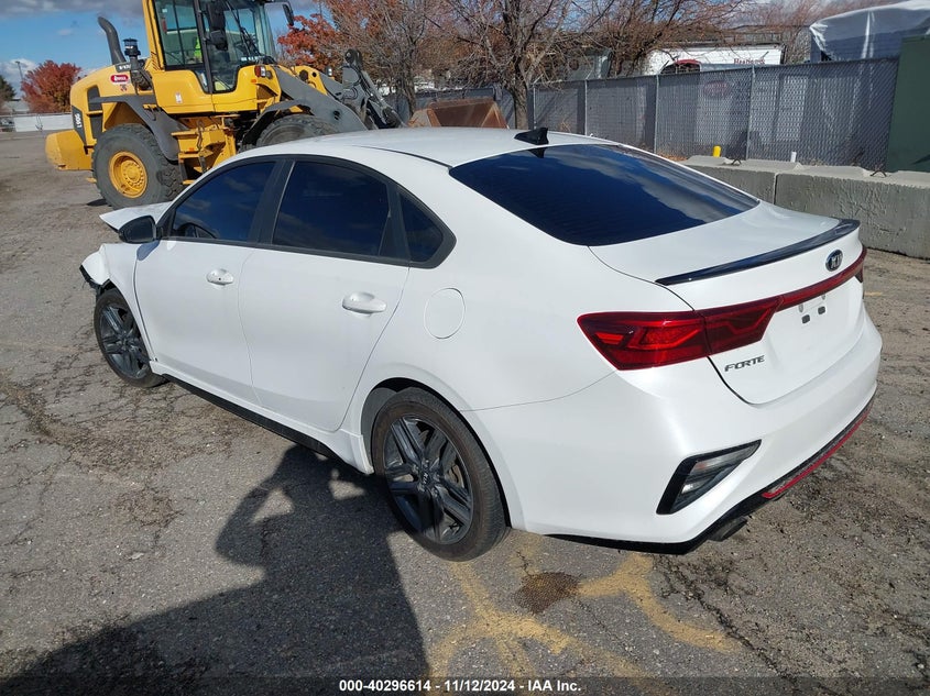 VIN 3KPF44ACXME319188 2021 KIA FORTE GT