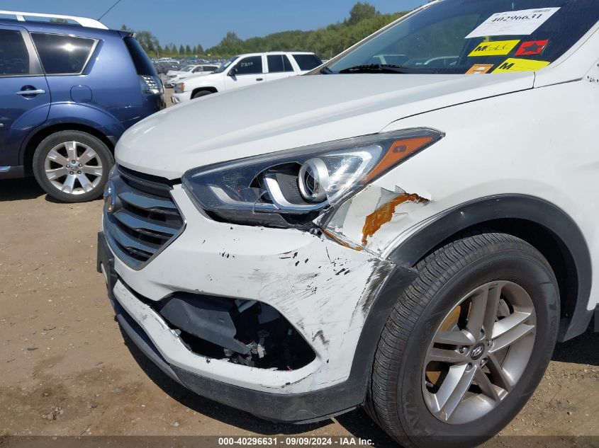 2018 Hyundai Santa Fe Sport 2.4L VIN: 5XYZU3LB1JG566349 Lot: 40296631