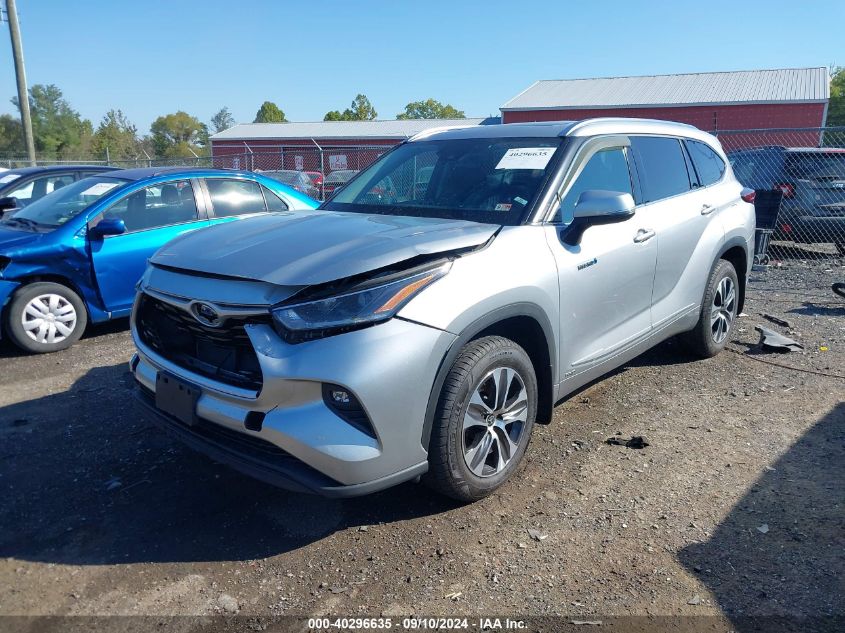 5TDGBRCH8MS535241 2021 TOYOTA HIGHLANDER - Image 2