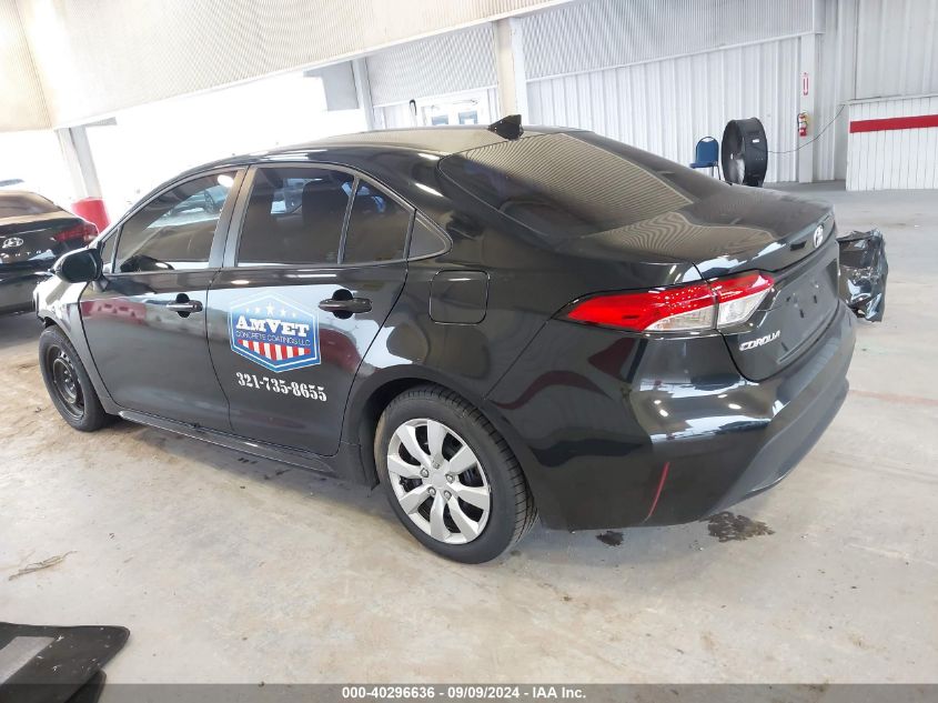 2022 Toyota Corolla Le VIN: 5YFEPMAE8NP290245 Lot: 40296636