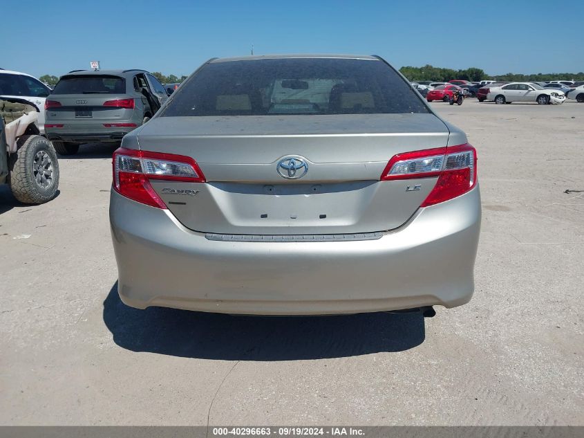 2013 Toyota Camry Le VIN: 4T4BF1FKXDR288860 Lot: 40296663