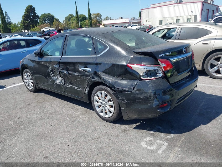 VIN 3N1AB7AP7KY386513 2019 NISSAN SENTRA S