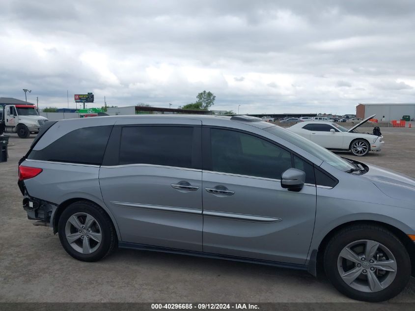 2018 Honda Odyssey Exl VIN: 5FNRL6H79JB111832 Lot: 40296685