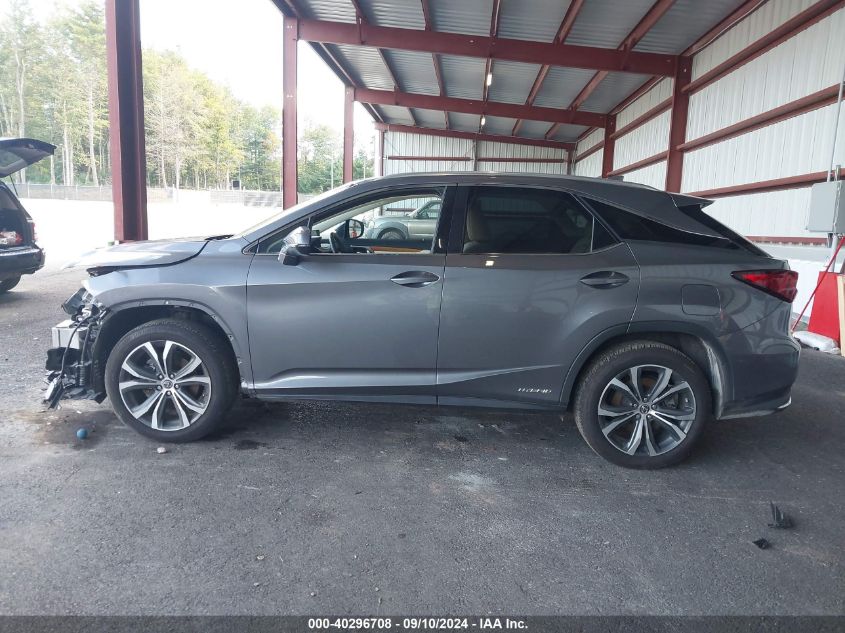 2022 Lexus Rx 450H VIN: 2T2HGMDAXNC075662 Lot: 40296708