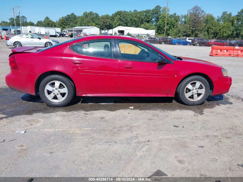 2G2WP552881160631 2008 Pontiac Grand Prix