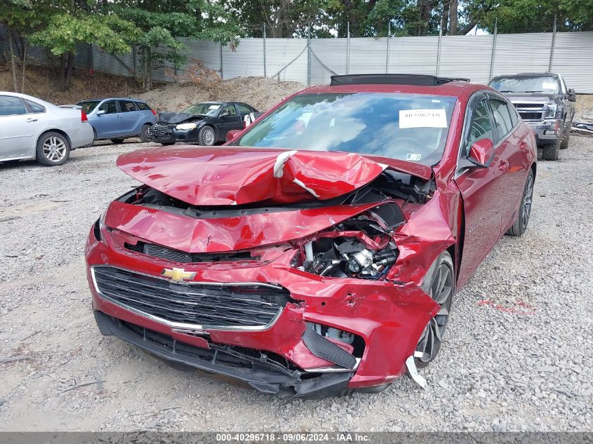 2018 Chevrolet Malibu Lt VIN: 1G1ZD5ST4JF288970 Lot: 40296718