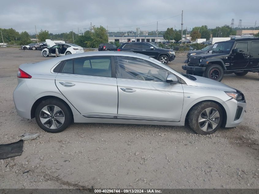 2019 Hyundai Ioniq Limited VIN: KMHC05LH4KU044697 Lot: 40296744