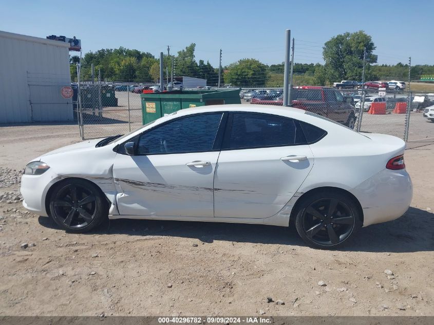 2016 Dodge Dart Sxt VIN: 1C3CDFBBXGD592288 Lot: 40296782