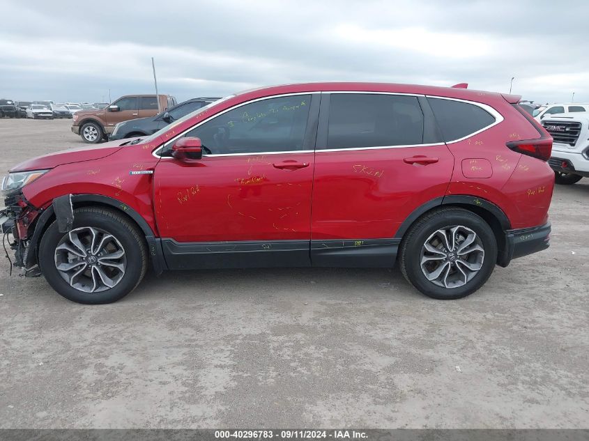 2022 Honda Cr-V Hybrid Ex-L VIN: 5J6RT6H81NL030488 Lot: 40296783