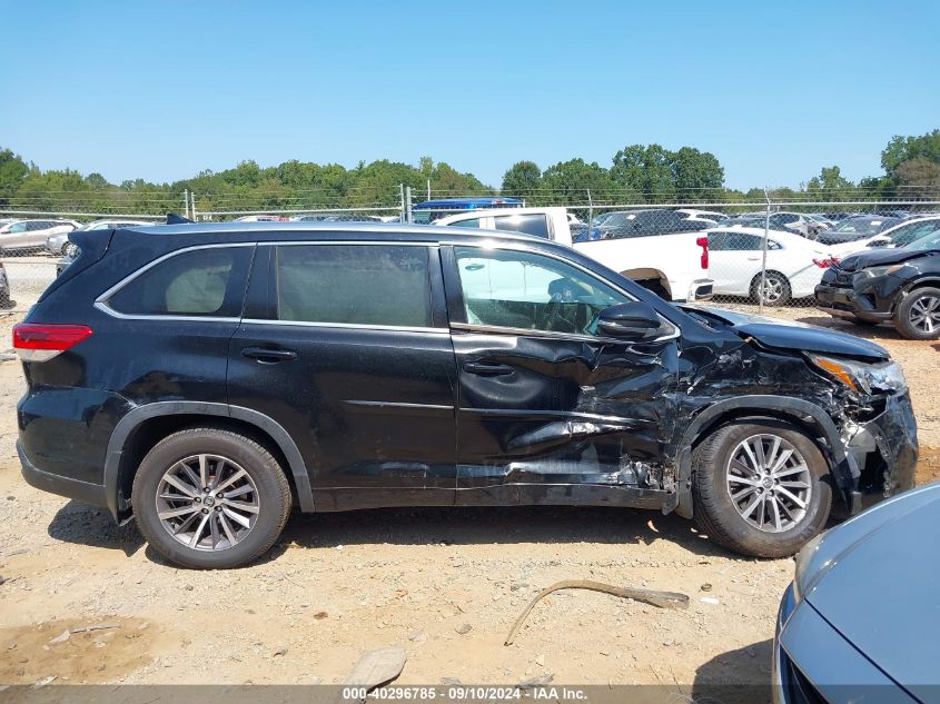 2017 Toyota Highlander Se/Xle VIN: 5TDJZRFHXHS480455 Lot: 40296785