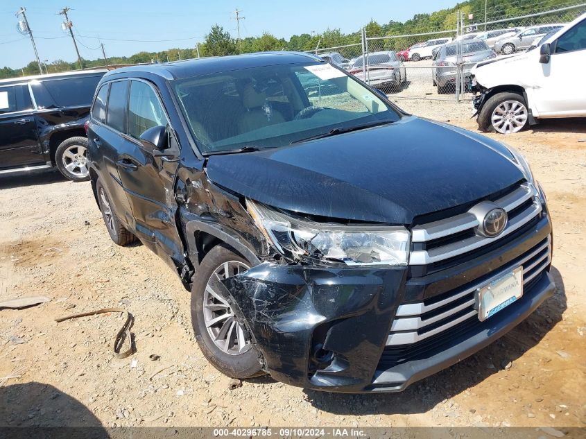 2017 TOYOTA HIGHLANDER XLE - 5TDJZRFHXHS480455