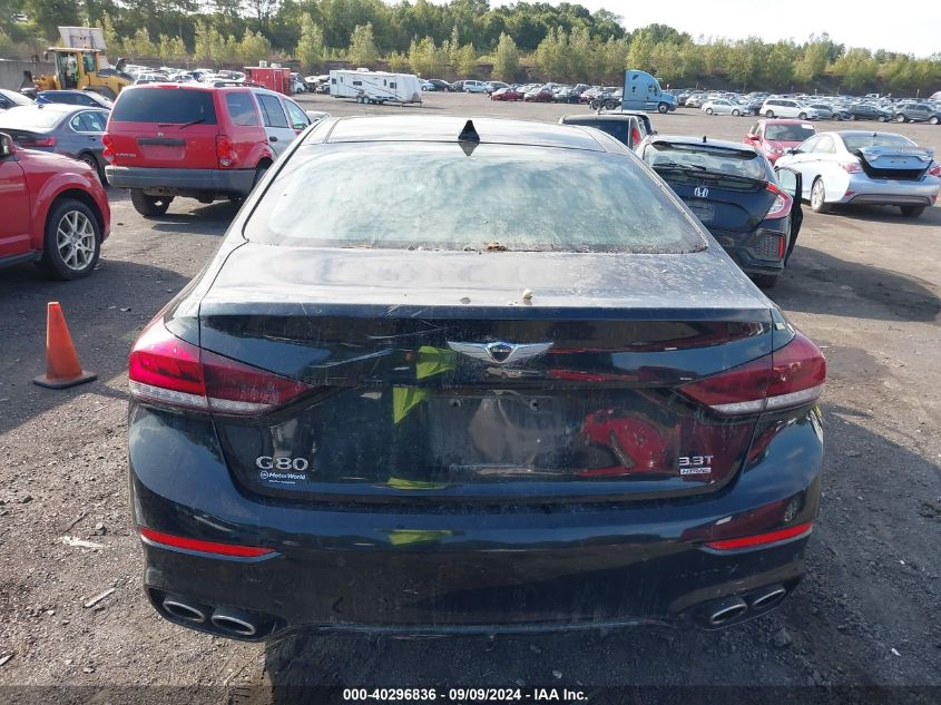 KMHGN4JB9JU218970 2018 Genesis G80 3.3T Sport