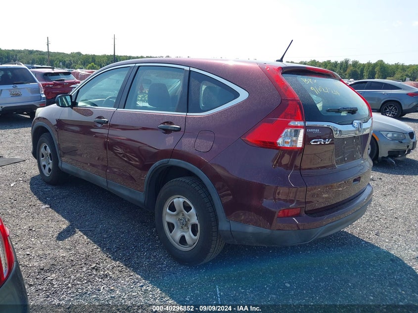 2015 HONDA CR-V LX - 2HKRM4H39FH695382