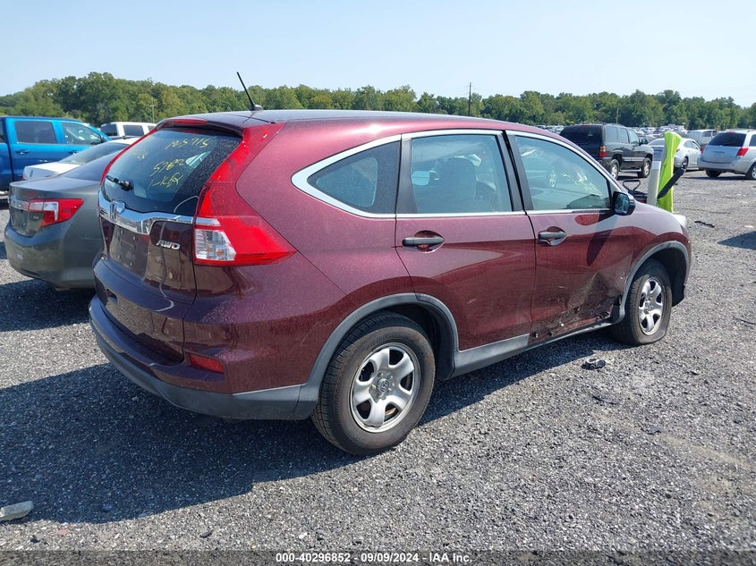 2015 HONDA CR-V LX - 2HKRM4H39FH695382