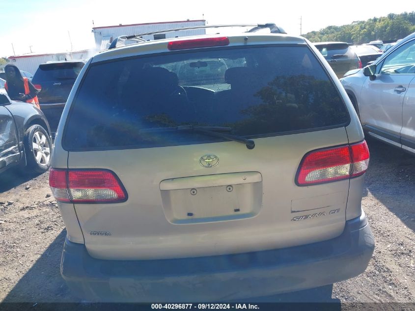 2003 Toyota Sienna Ce VIN: 4T3ZF19C73U552636 Lot: 40296877