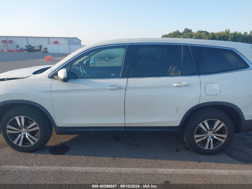 2016 Honda Pilot Exl VIN: 5FNYF6H51GB042435 Lot: 40296887