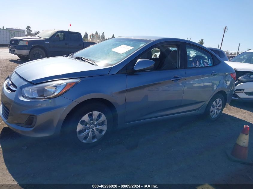 2017 Hyundai Accent Se VIN: KMHCT4AE9HU360888 Lot: 40296920