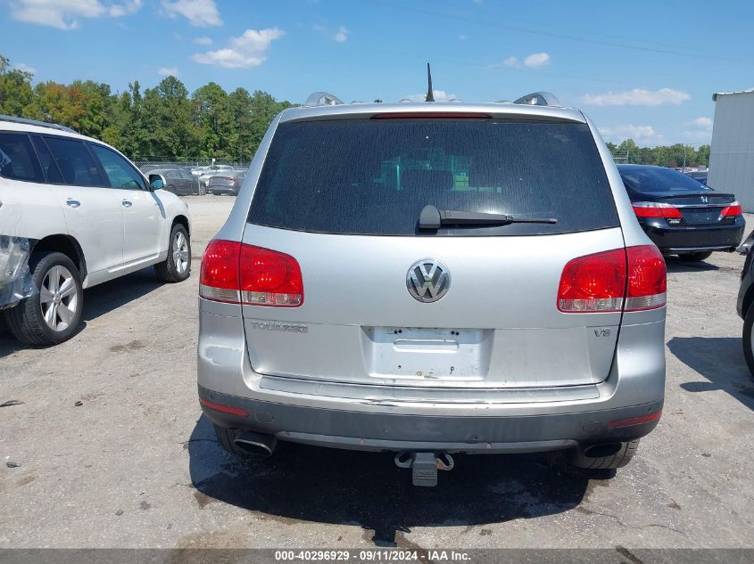 2007 Volkswagen Touareg V8 VIN: WVGZB77L47D055771 Lot: 40296929