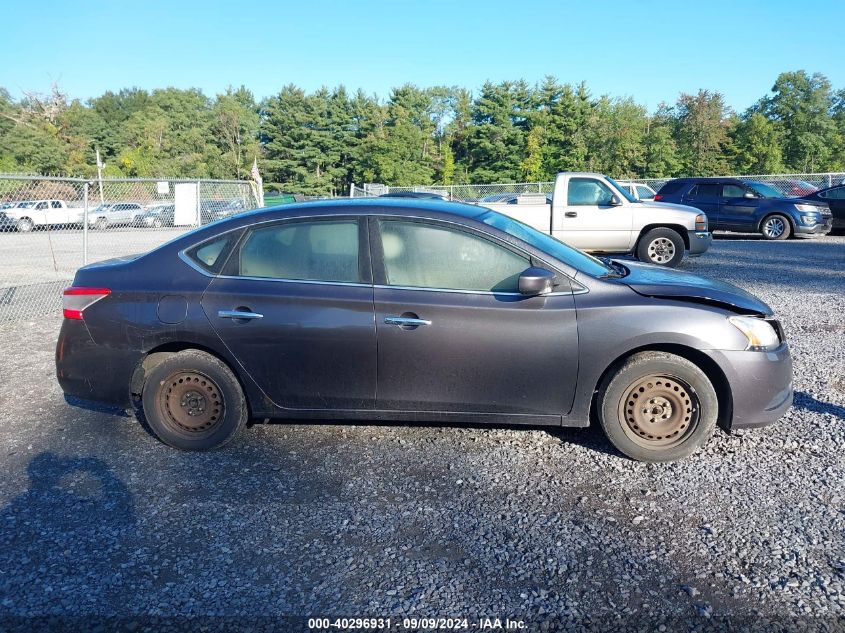 2014 Nissan Sentra S VIN: 3N1AB7AP5EY231611 Lot: 40296931