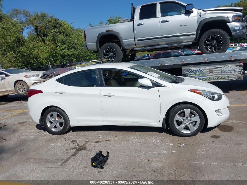 2013 Hyundai Elantra Gls VIN: 5NPDH4AE4DH275004 Lot: 40296937