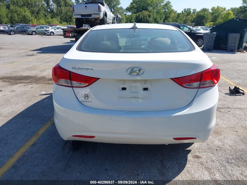 2013 Hyundai Elantra Gls VIN: 5NPDH4AE4DH275004 Lot: 40296937