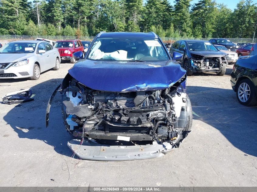 2022 Nissan Rogue Sv Intelligent Awd VIN: 5N1BT3BB1NC702796 Lot: 40296949