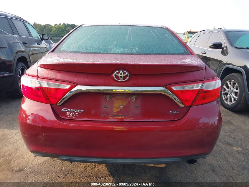 2016 TOYOTA CAMRY SE - 4T1BF1FK1GU600399