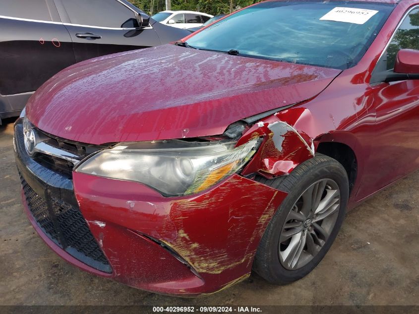 2016 TOYOTA CAMRY SE - 4T1BF1FK1GU600399