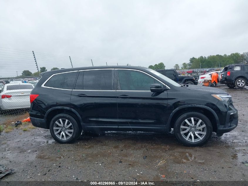 2019 Honda Pilot Ex-L VIN: 5FNYF5H53KB033934 Lot: 40296965